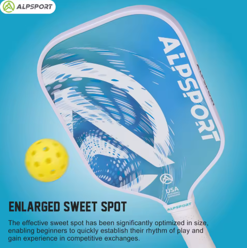 ALPSPORT SWIRL Graphite Pickleball Paddle – Lightweight, Durable & High‑Performance Racket